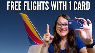 How to Earn Southwest Companion Pass with one card: Free Flights! ✈️