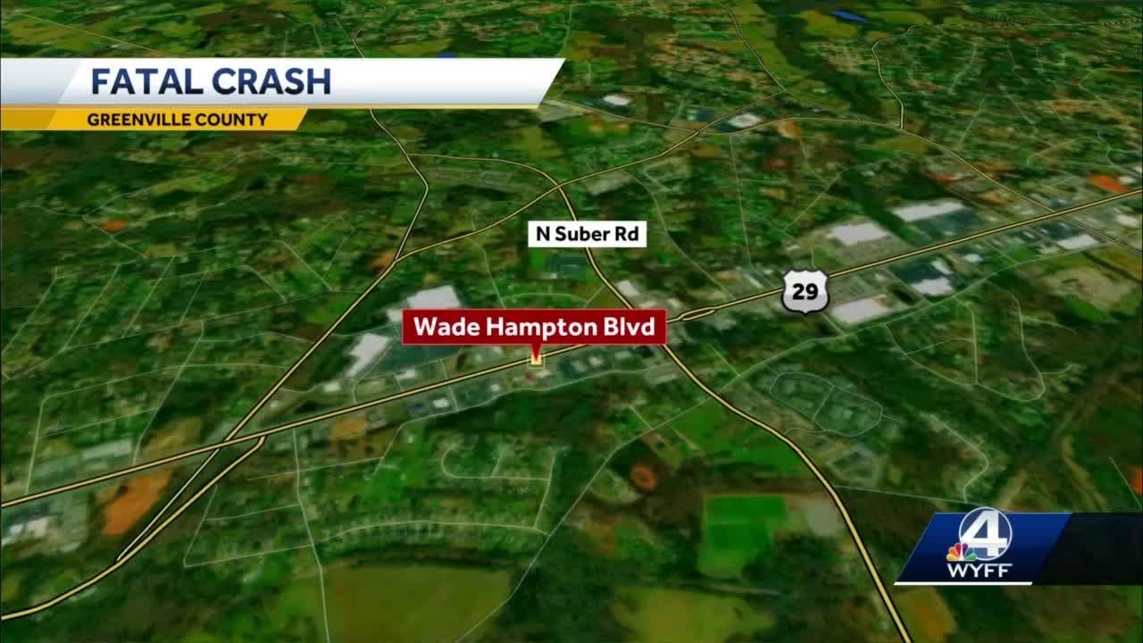 Man killed in crash in Greenville County, coroner says