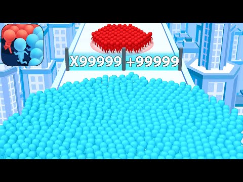 Best Mobile Games iOS,Android Count Masters Play 456789 Levels Tiktok Gameplay Walkthrough Freeplay