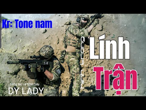 Hành Trang Lính Trận | Dy Lady | Karaoke tone nam | #hanhtranglinhtran #nhacxua #nhaclinh