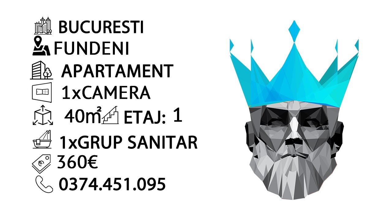 Tur video Fundeni | Garsoniera | In Vila | Centrala Proprie | PetFriendly