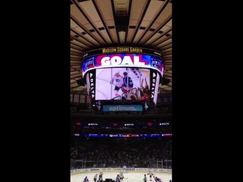 NY Rangers vs Flyers Goal 3
