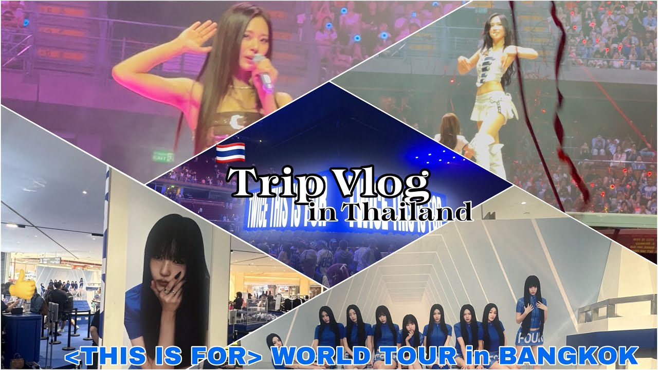 ［Vlog?] TWICEに会いたすぎてタイ行ってきた🇹🇭