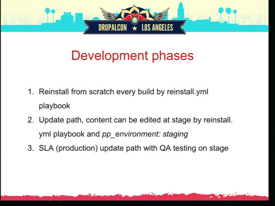 DrupalCon Los Angeles 2015: Multidimensional testing workflow before merge to master