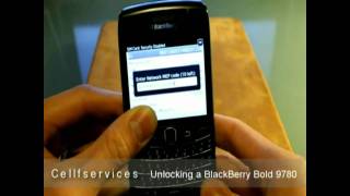 How to Unlock a BlackBerry Bold 9780 (T-mobile AT&T Rogers Bell Telus Vodafone Wind Mobilicity)