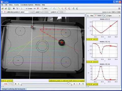 Rutherford scattering air hockey