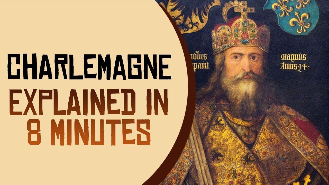 Where was Charlemagne crowned king of the Franks?