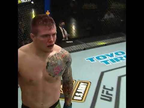 Marvin Vettori screaming like Hulk