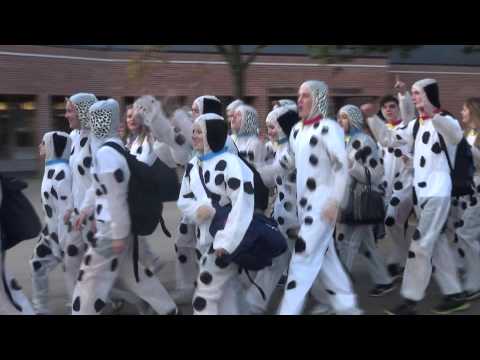 Solrød Gymnasium idrætsdag 2015 optoget