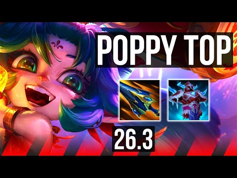 POPPY vs SETT (TOP) | EUW Master | 26.3