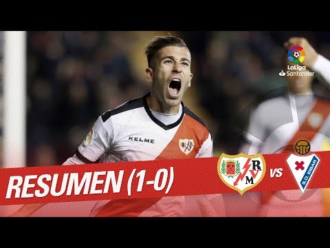 Resumen de Rayo Vallecano vs SD Eibar (1-0)