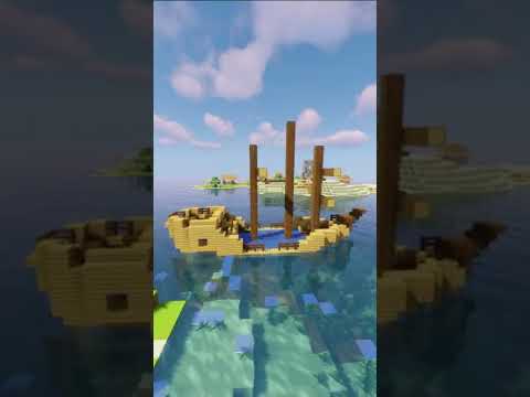 Minecraft Village Island SEED!