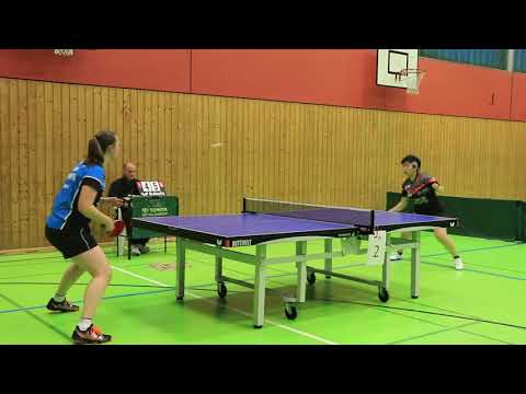 21/22 – 3. BL Damen Nord: Bienert, Jennifer vs. Gerarts, Rachel (highlights)