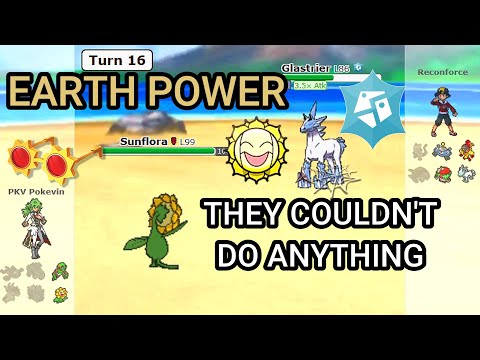 The Most Unexpected Sunflora Sweep Ever! (Pokemon Showdown Random Battles) (High Ladder)