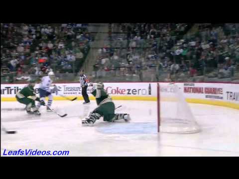 Maple Leafs @ Wild - Joffrey Lupul Scores - 110322