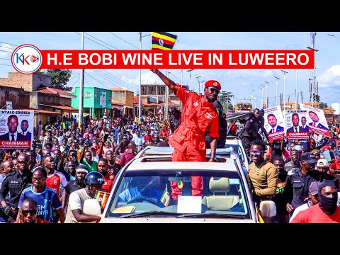 H.E BOBI WINE LIVE IN LUWEERO #bobiwine