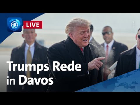 Live: US-Präsident Trump spricht auf dem Weltwirtschaftsforum in Davos