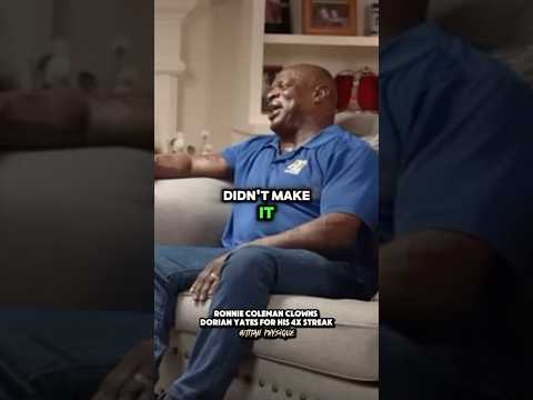 Ronnie Coleman clowns Dorian Yates for not making it into the top 4 bodybuilders ☠️😭
