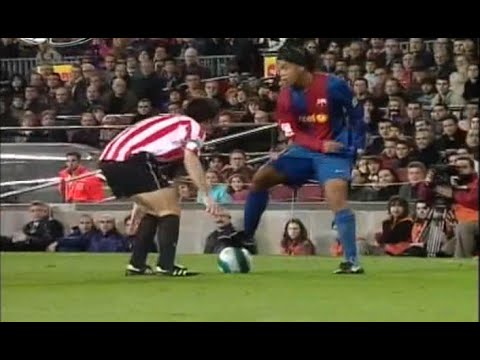Ronaldinho vs Athletic Bilbao 2006/2007 ● Magical Performance