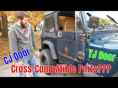 CJ7 Door Parts on a YJ Door - Part 1