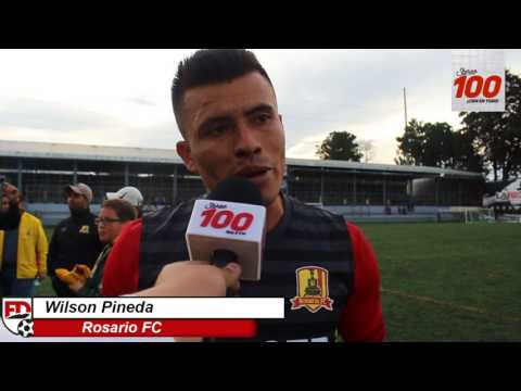 Apertura 2017 | Rosario FC 2 - 1 Escuintla | Wilson Pineda: "La cancha es un poco complicada"