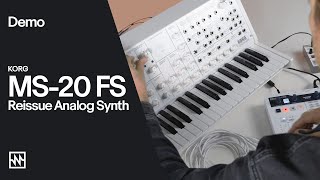 Video thumbnail for Taking the KORG MS-20 FS Analog Synthesizer for a Spin! by Noisegate