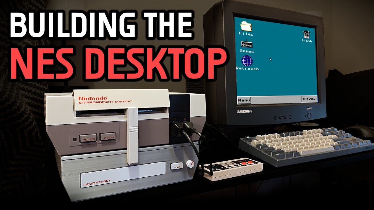 Turning My NES Into a Desktop PC - YouTube