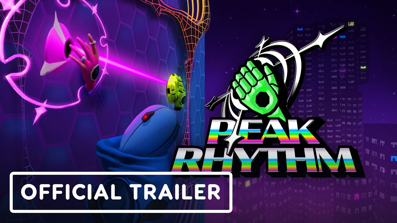 Peak Rhythm VR climbing rhythm game trailer still