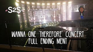 Download lagu S2S Kpop - Wanna One Therefore Concert Ending Ment 190127 [Try Not To Cry] mp3