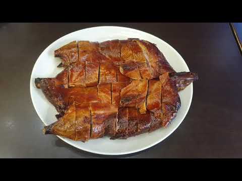 Découpe Canard Pipa - Fleur de Lys (琵琶鸭)