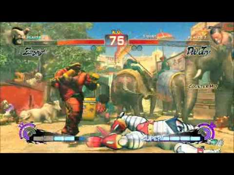 EVO2K11 SSFIV AE: iMaX1uP ( Zangief ) VS Mighty Kurokiba ( DeeJay ) Casual Matches On 07-30-11