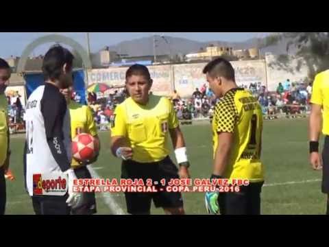 EL TANKE ORIHUELA - ESTRELLA ROJA 2 - 1 JOSE GALVEZ FBC - ETAPA PROVINCIAL - COPA PERU 2016