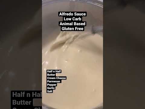 Alfredo Sauce Low Carb AnimalBased Gluten Free #cooking #recipes #foodivore #foodie #livinglife #eat