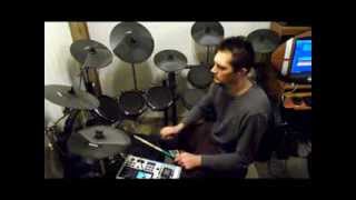 The Kovenant - New World Order - Drum Cover ( Alesis DM10 )