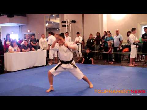 Jasmine Kitterman Traditional Weapons at Pan American International 2012