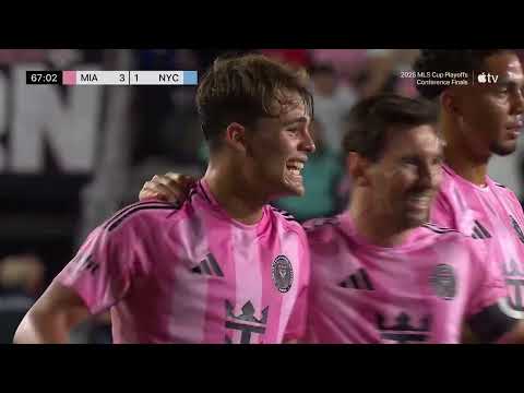 ¡Mateo Silvetti la manda a guardar! Messi con la asistencia del gol