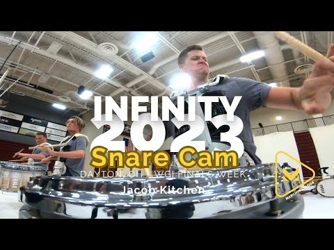 Infinity 2023 Snare Cam - Jacob Kitchen - WGI FINALS WEEK