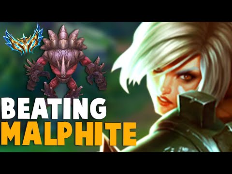 Rank 1 Challenger Riven Beats Malphite
