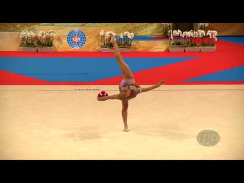 BOGDANOVA Viktoria (EST) - 2018 Rhythmic Worlds, Sofia (BUL) - Qualifications Ball