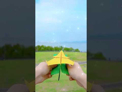Easy Origami | How To Make an Easy Origami Super Airplane (In 30 seconds)#origami #diy #tutorial