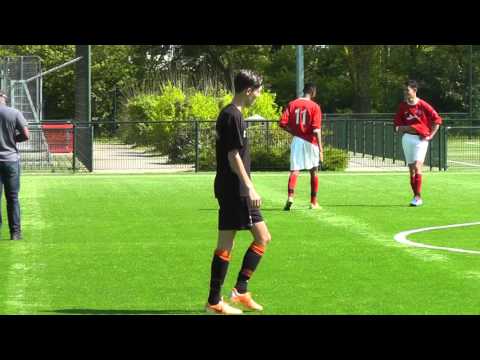 7 mei 2016 Saestum A2 - VV De Meern A2 com 1-20 Doelpunt Jeffrey (0-9)
