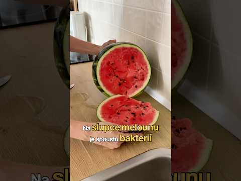 Jak meloun způsobuje hnačku 💩