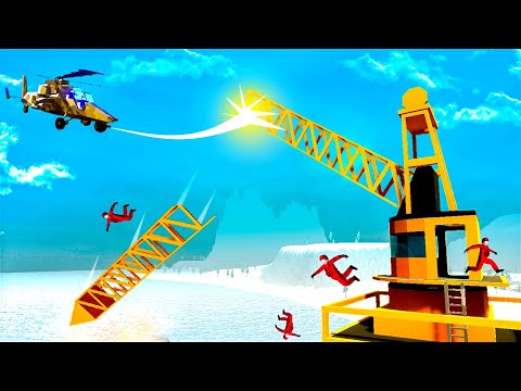 Epic DESTRUCTIBLE MAP Makes Ravenfield so Much More FUN!