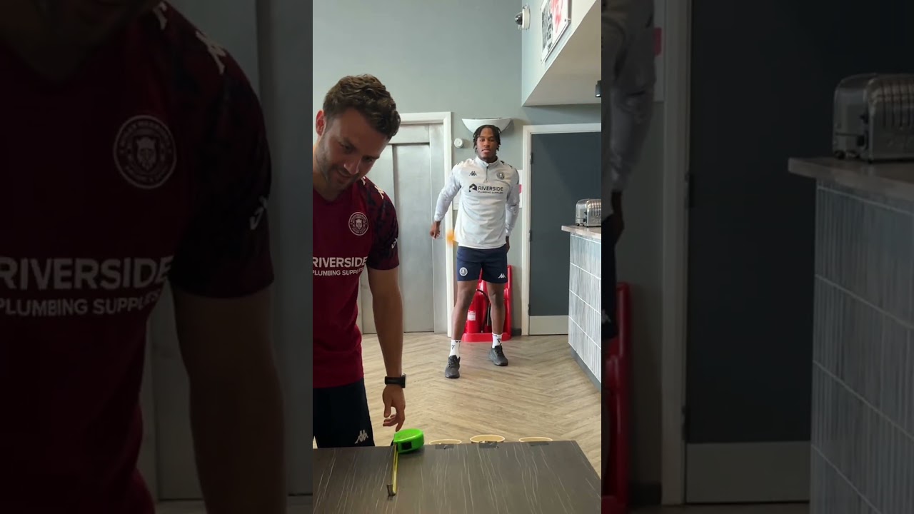 ๐ ๐ the Warriors vs a Ping Pong Ball and a Tape Measure. Sounds Too Easy, Right? #wwrl