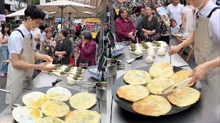 Download lagu 🔴 Live 🔴Make Money Selling Scallion Pancakes at a Street Stall! mp3