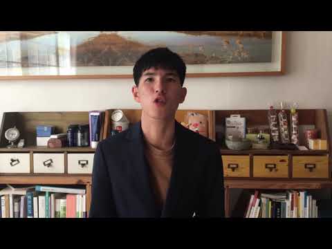 장애인 복지관 라운딩 도우미를 위한 리허설을 하는 진우이미지