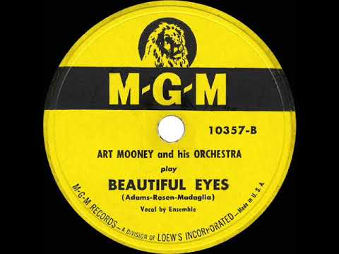 1949 HITS ARCHIVE: Beautiful Eyes - Art Mooney (ensemble vocal)