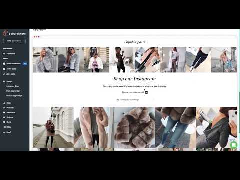 Instagram Shop & Customer Gallery by SquareShare