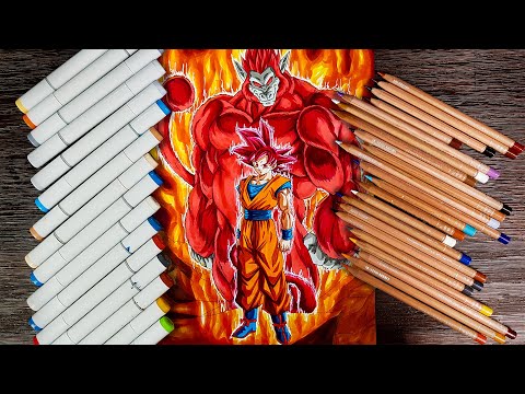 Drawing Goku God Great Ape Oozaru