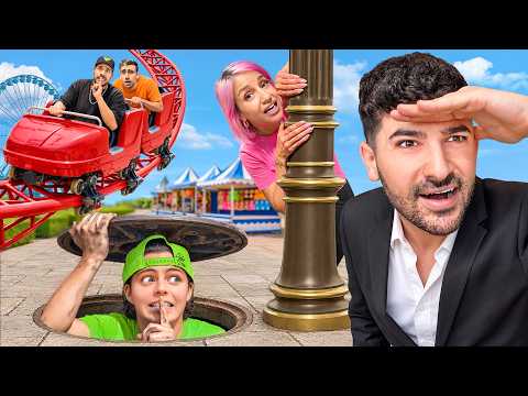 משחקים מחבואים בפארק השעשועים הגדול בישראל (בסופרלנד)